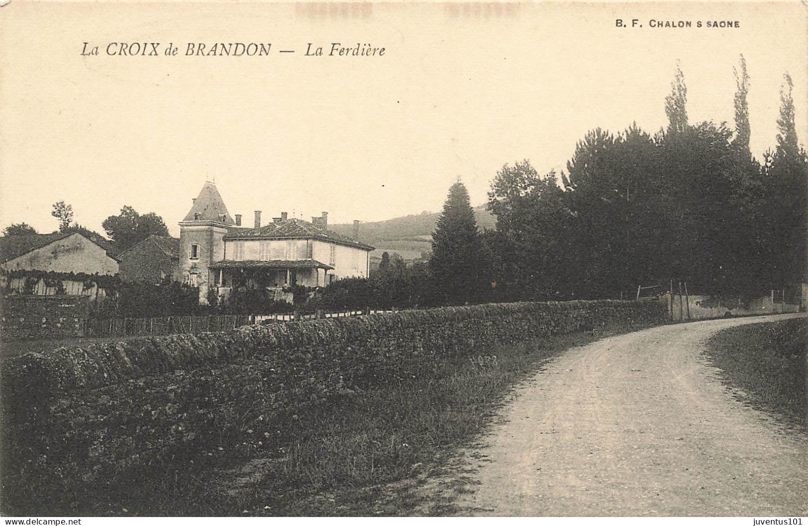 CPA La Croix De Brandon-La Ferdière-RARE     L2908 - Andere & Zonder Classificatie