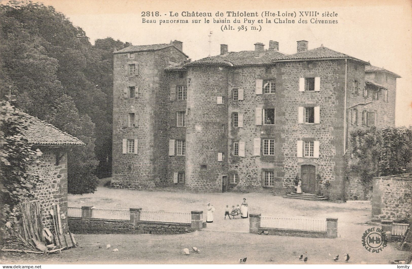 43 Chateau De Thiolent  CPA - Other & Unclassified