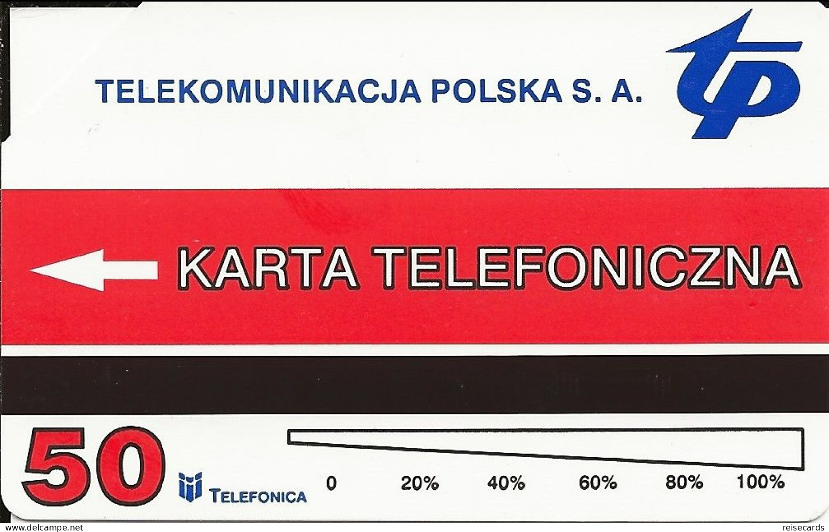 Poland: Telekomunikacja Polska - 1997 Rybnik - Pologne