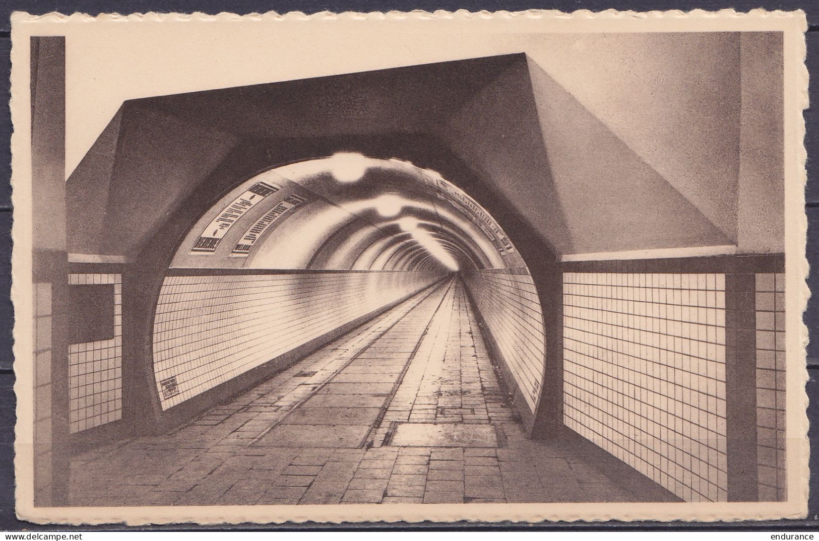 Anvers - Tunnel Pour Piétons Sous L'Escaut - CPSM Neuve - Antwerpen