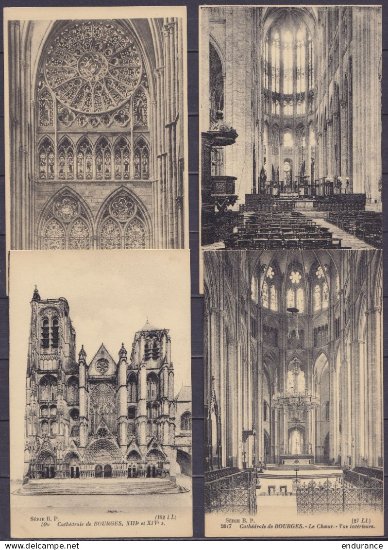 Lot De 27 CPSM Eglises & Cathédrales : Aix-la-Chapelle, Venise, Arles, Clermont-Ferrand, Reims, Toulouse, Metz, Laon, …  - Eglises Et Cathédrales