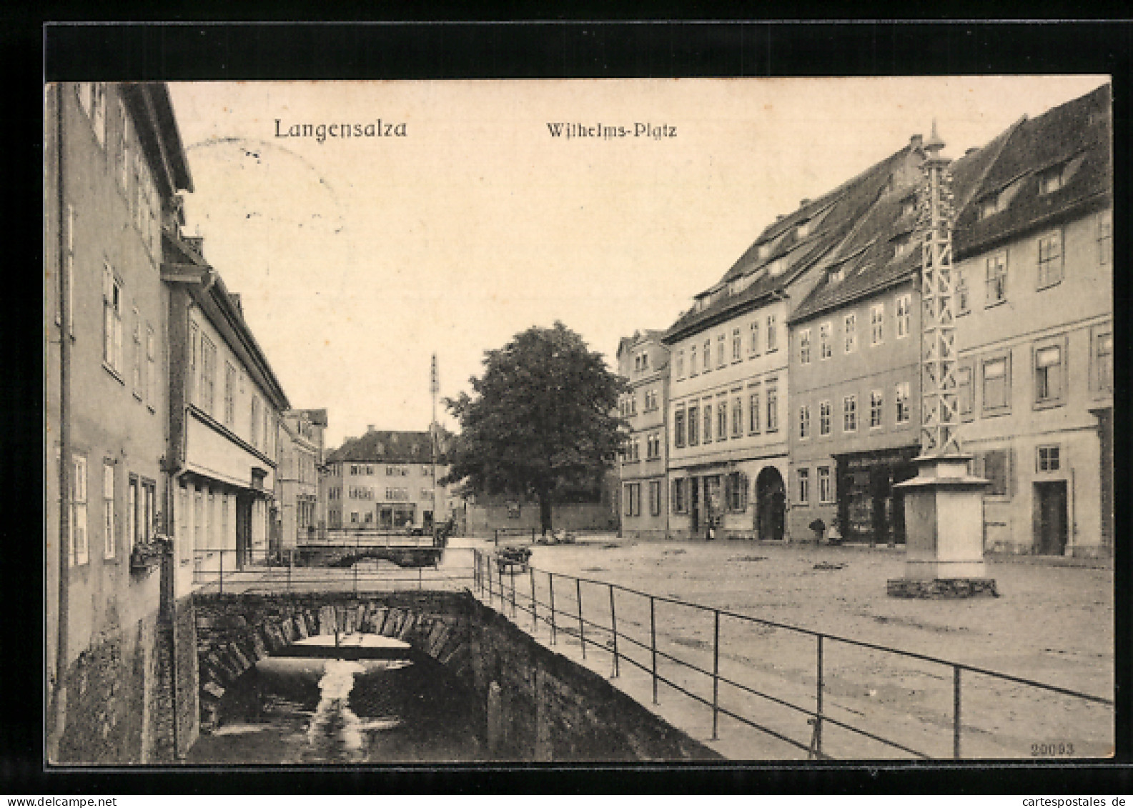 AK Langensalza, Wilhelms-Platz  - Bad Langensalza