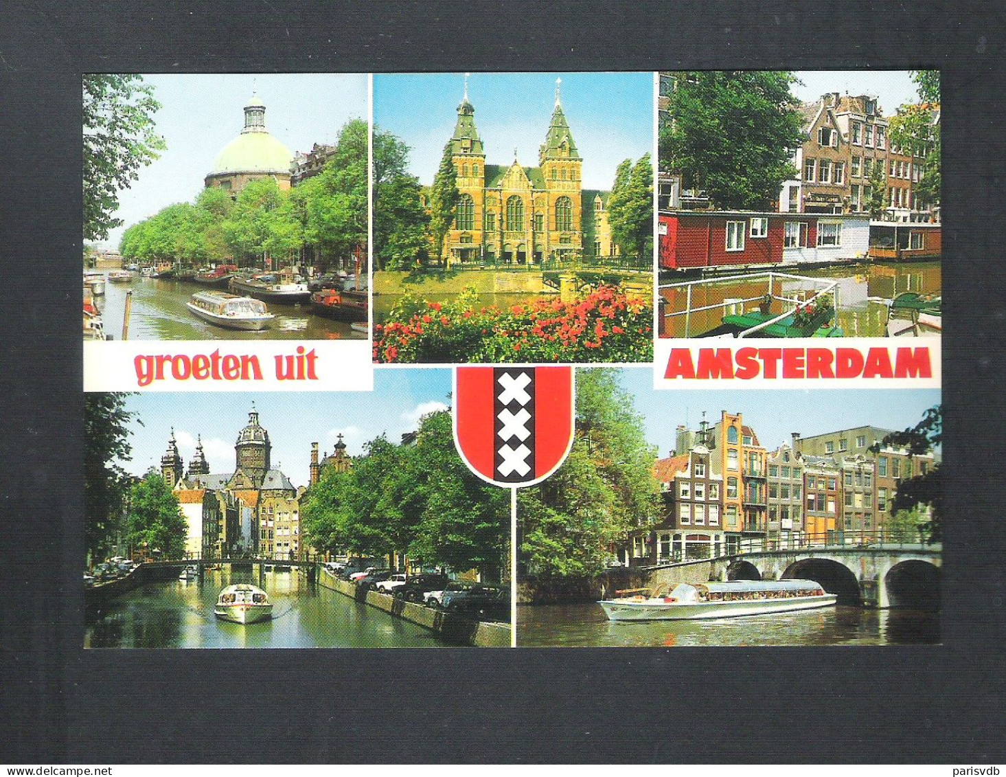 AMSTERDAM -  GROETEN UIT AMSTERDAM   (NL 10569) - Amsterdam