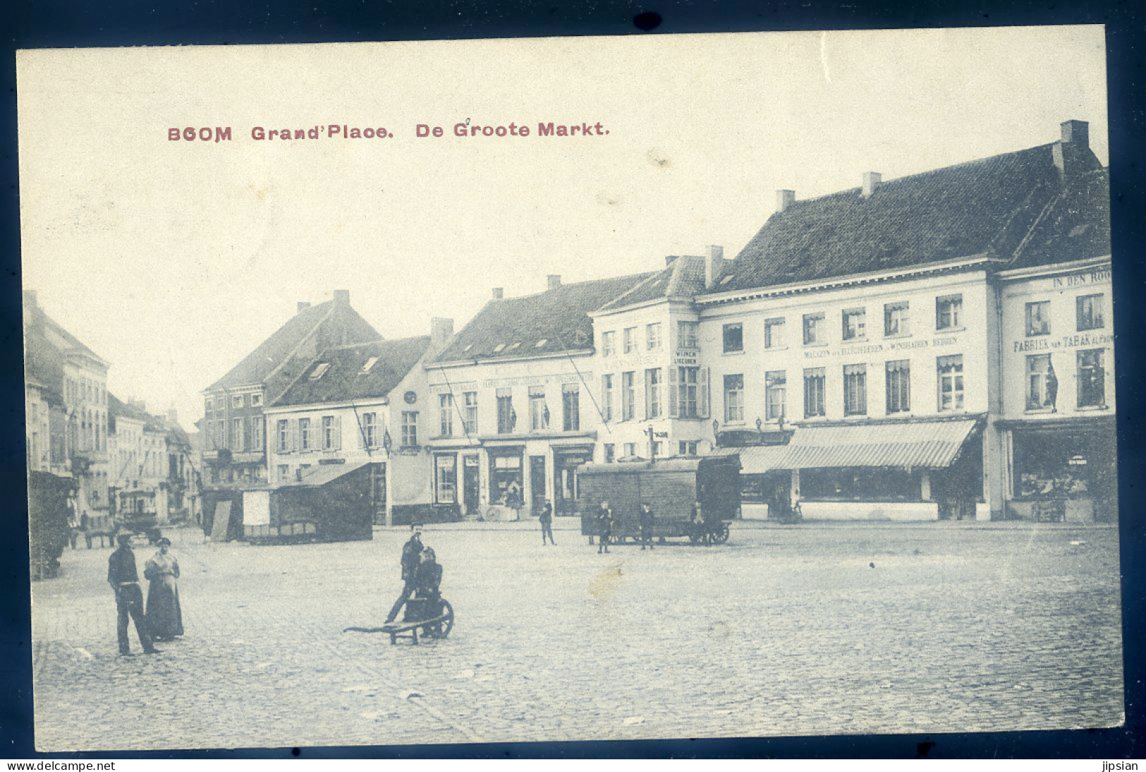 Cpa De Belgique -- Boom Grand' Place -- De Groote Markt    MAI24-09 - Boom