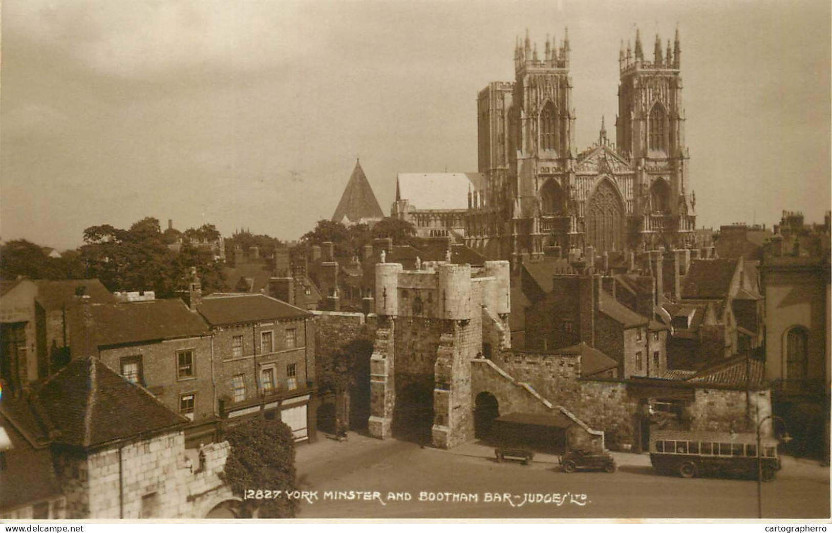 England York Minster & Bootham Bar - York