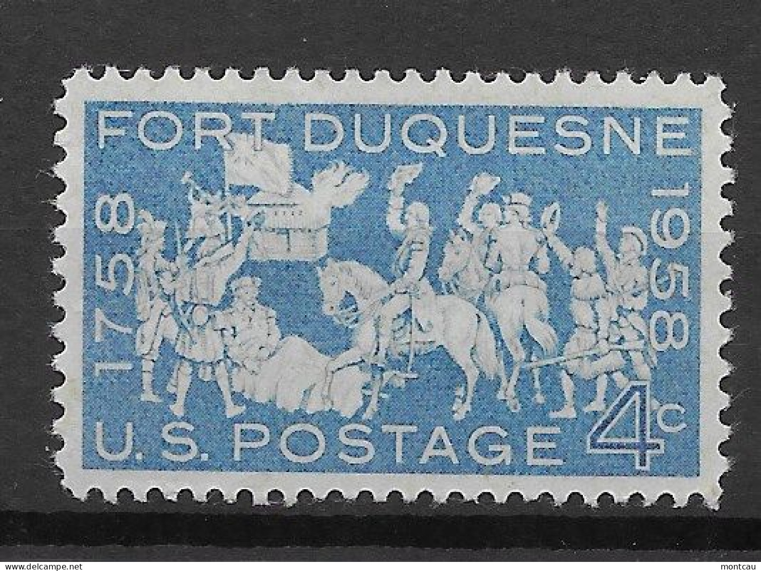 USA 1958.  Fort Duquesne Sc 1123  (**) - Ungebraucht