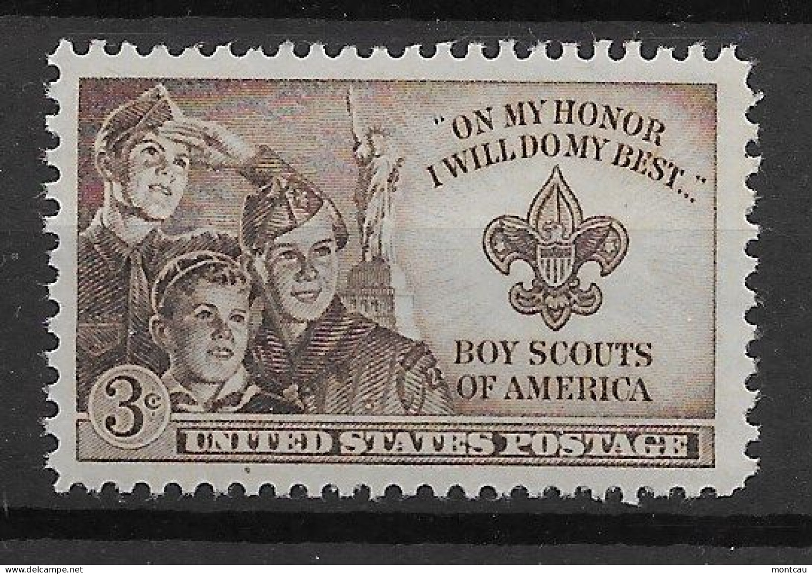 USA 1950.  Valley Forge Sc 995  (**) - Unused Stamps