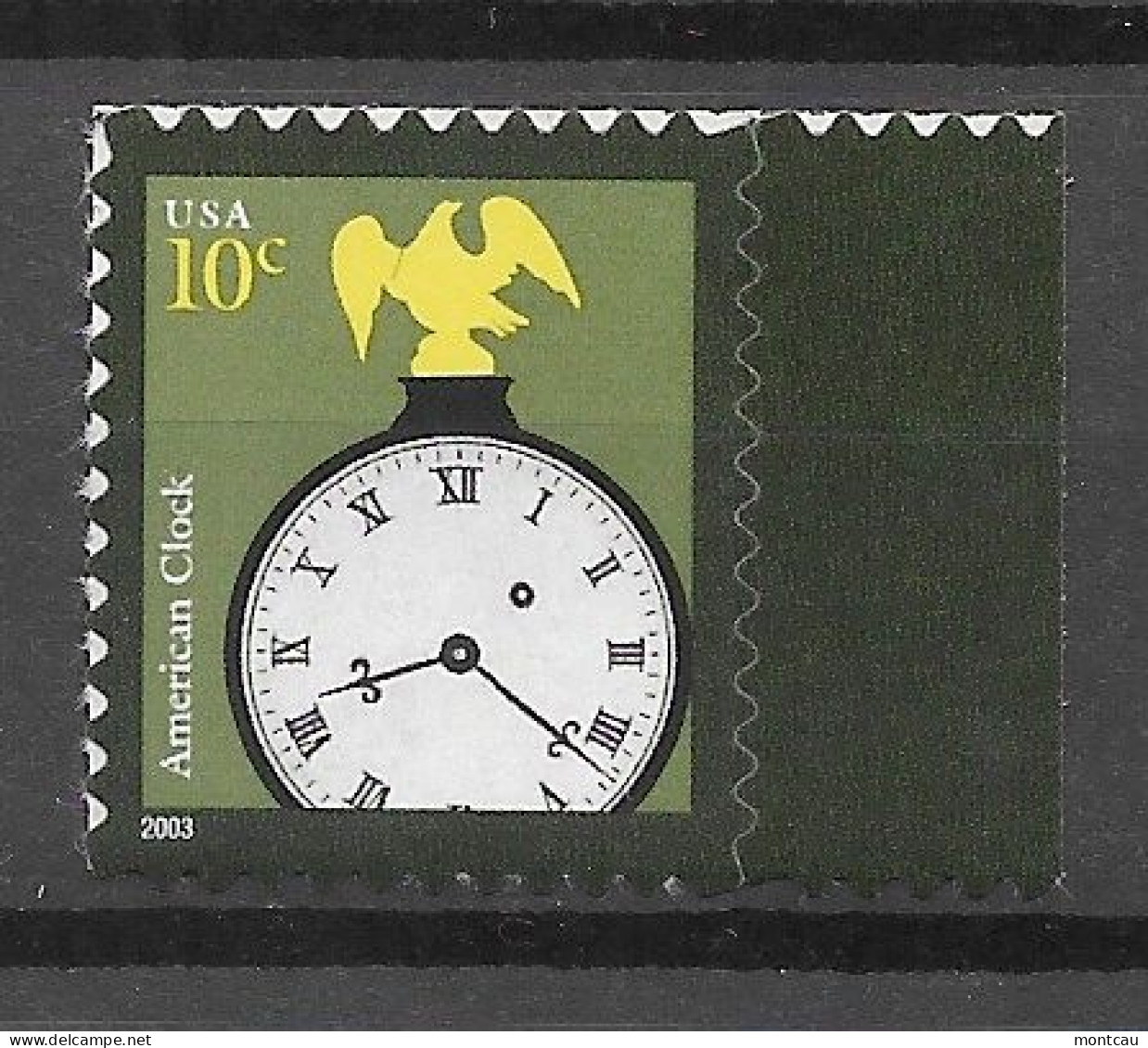 USA 2003.  Clock Sc 3762  (**) - Unused Stamps