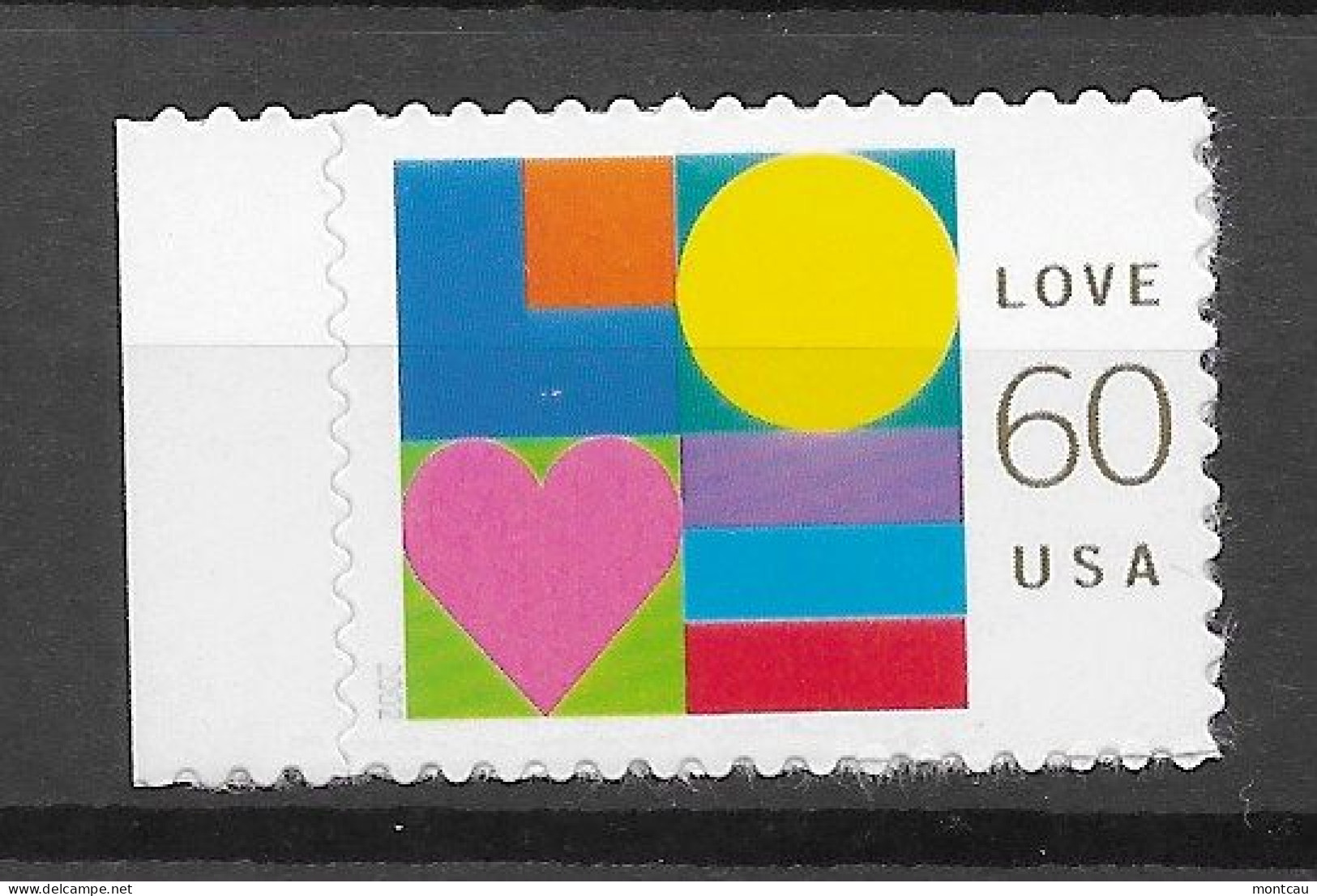 USA 2002.  Love Sc 3658  (**) - Unused Stamps