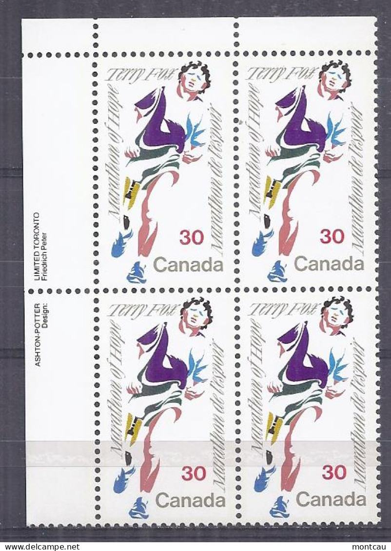 Canada 1982. Contra El Cancer . Sc=915 (**) - Ungebraucht