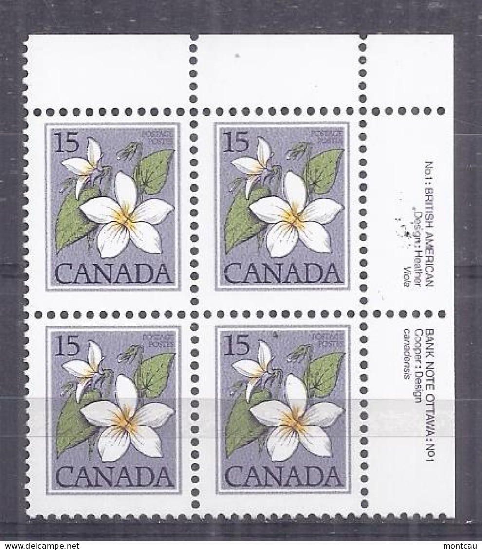 Canada 1979. Flor . Sc=787 (**) - Neufs