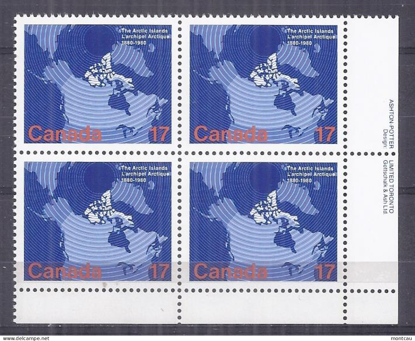 Canada 1980. Archipielago Artico . Sc=847 (**) - Unused Stamps