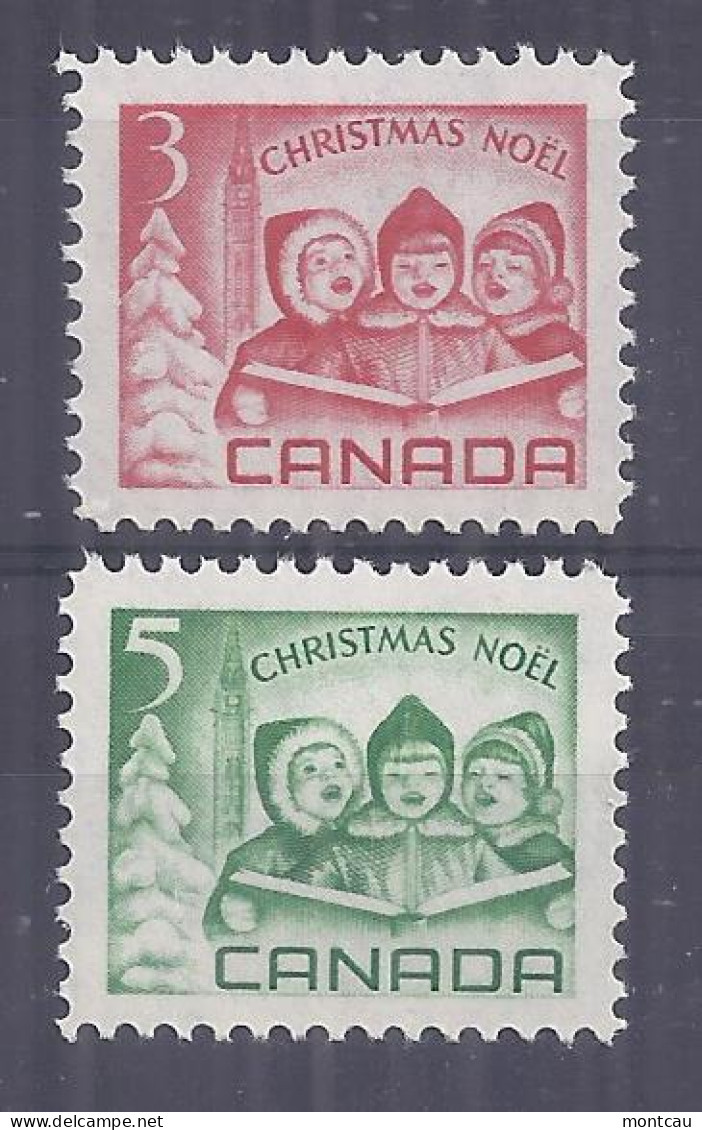 Canada 1967. Navidad . Sc=76-77 (**) - Noël