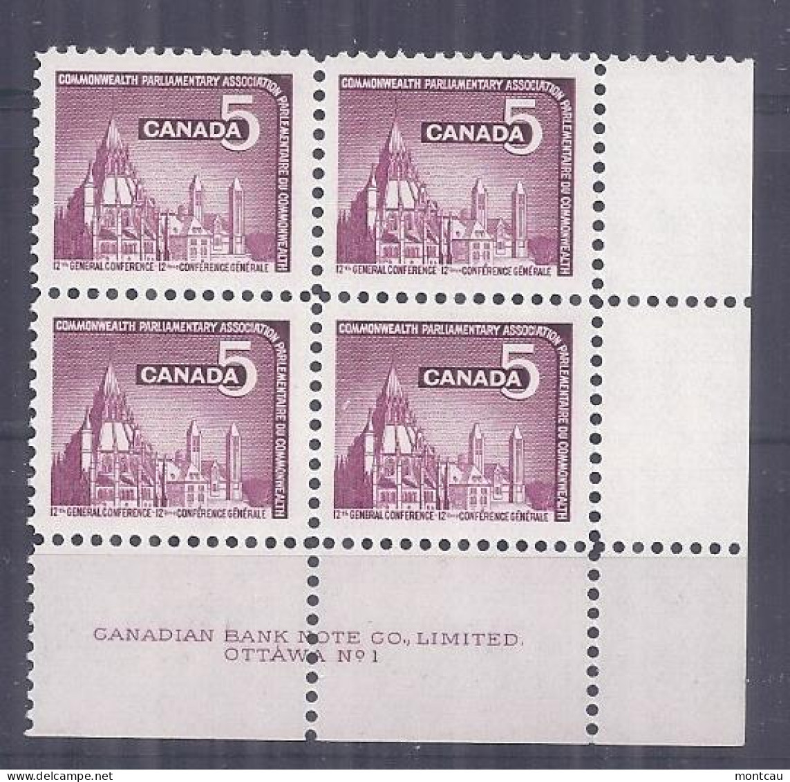 Canada 1966. Commonwealth . Sc=450 (**) - Neufs