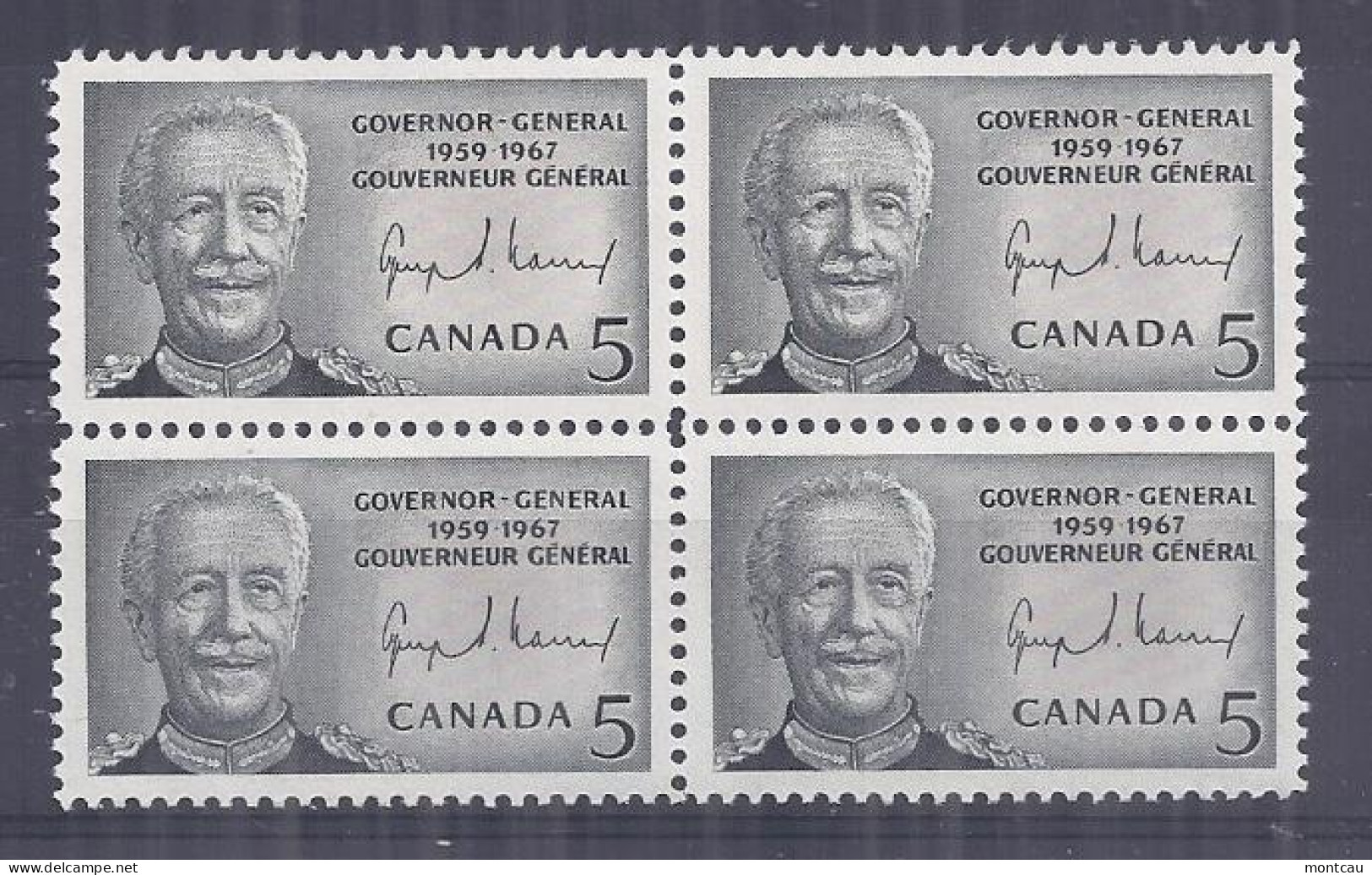 Canada 1967. George Vanier . Sc=474 (**) - Ungebraucht