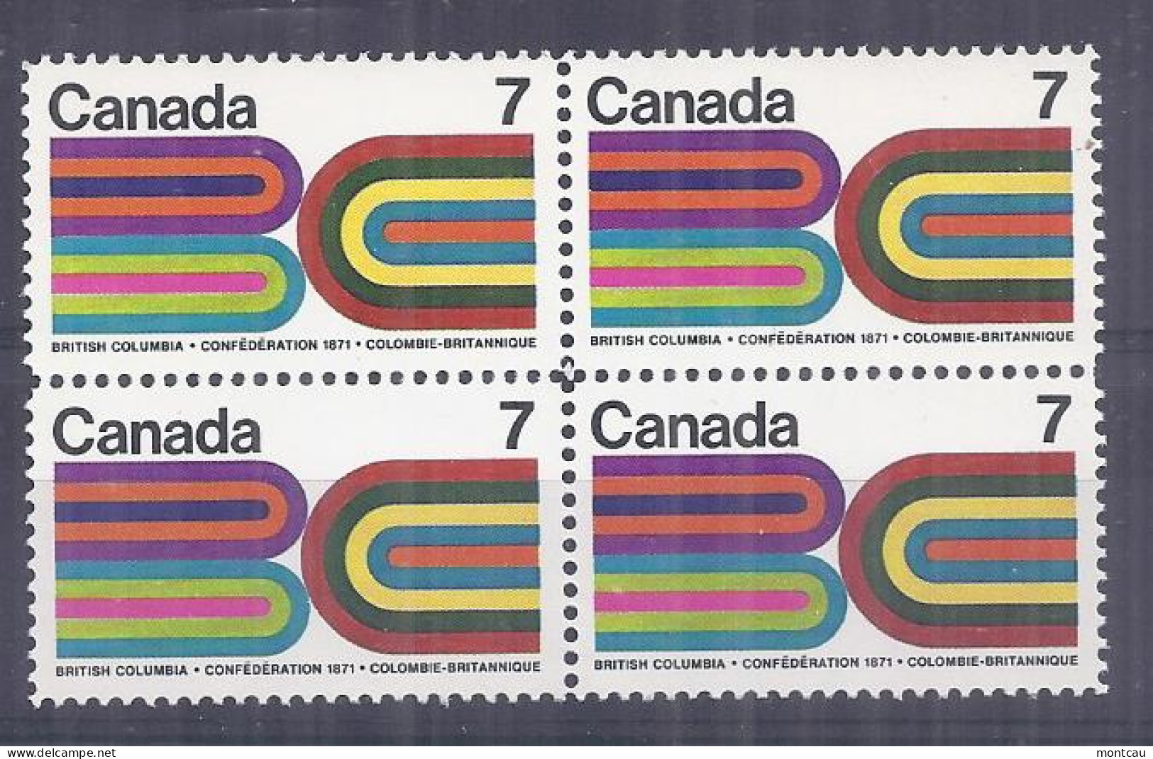 Canada 1971. Columbia Britanica . Sc=552 (**) - Ungebraucht