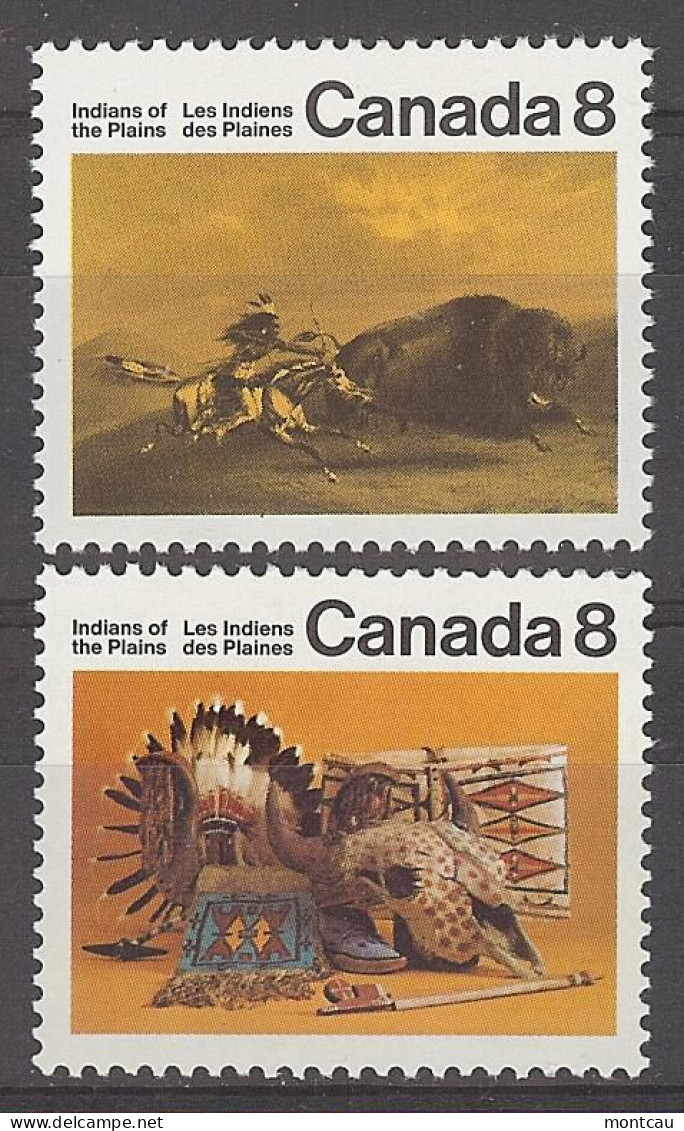 Canada 1972. Indios Canadienses . Sc=562-63 (**) - Neufs