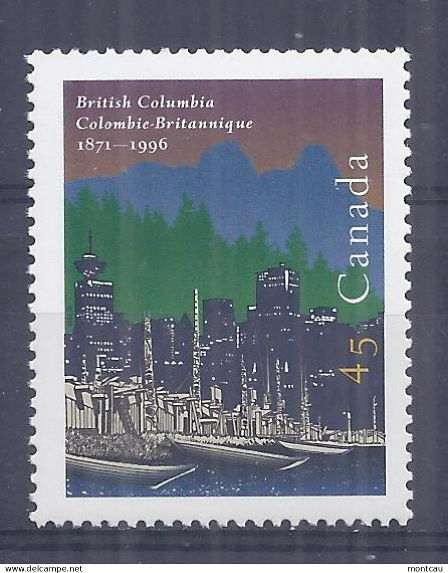 Canada 1996. Columbia Britanica . Sc=1613 (**) - Nuovi