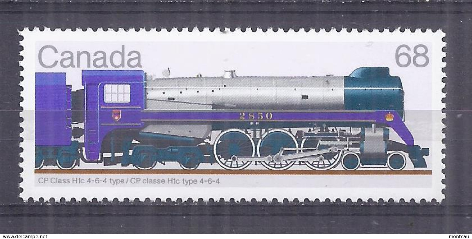 Canada 1986. Locomotoras . Sc=1120 (**) - Nuovi