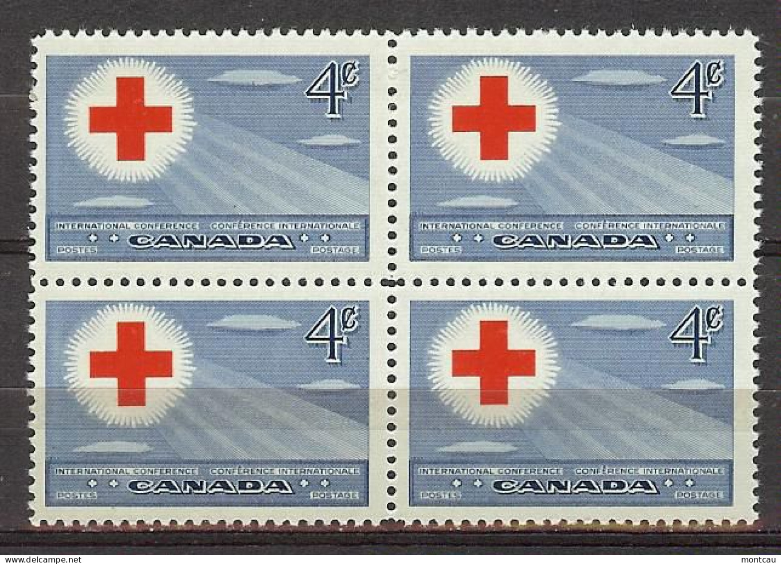 Canada 1952. Cruz Roja . Sc=317 (**) - Unused Stamps