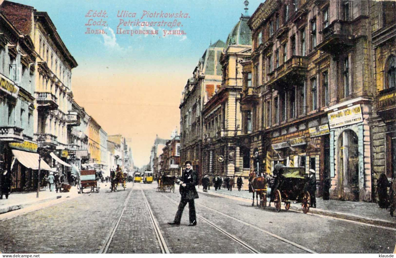 Lodz - Ulica Piotrowska (Petrikauerstraße) - Polen