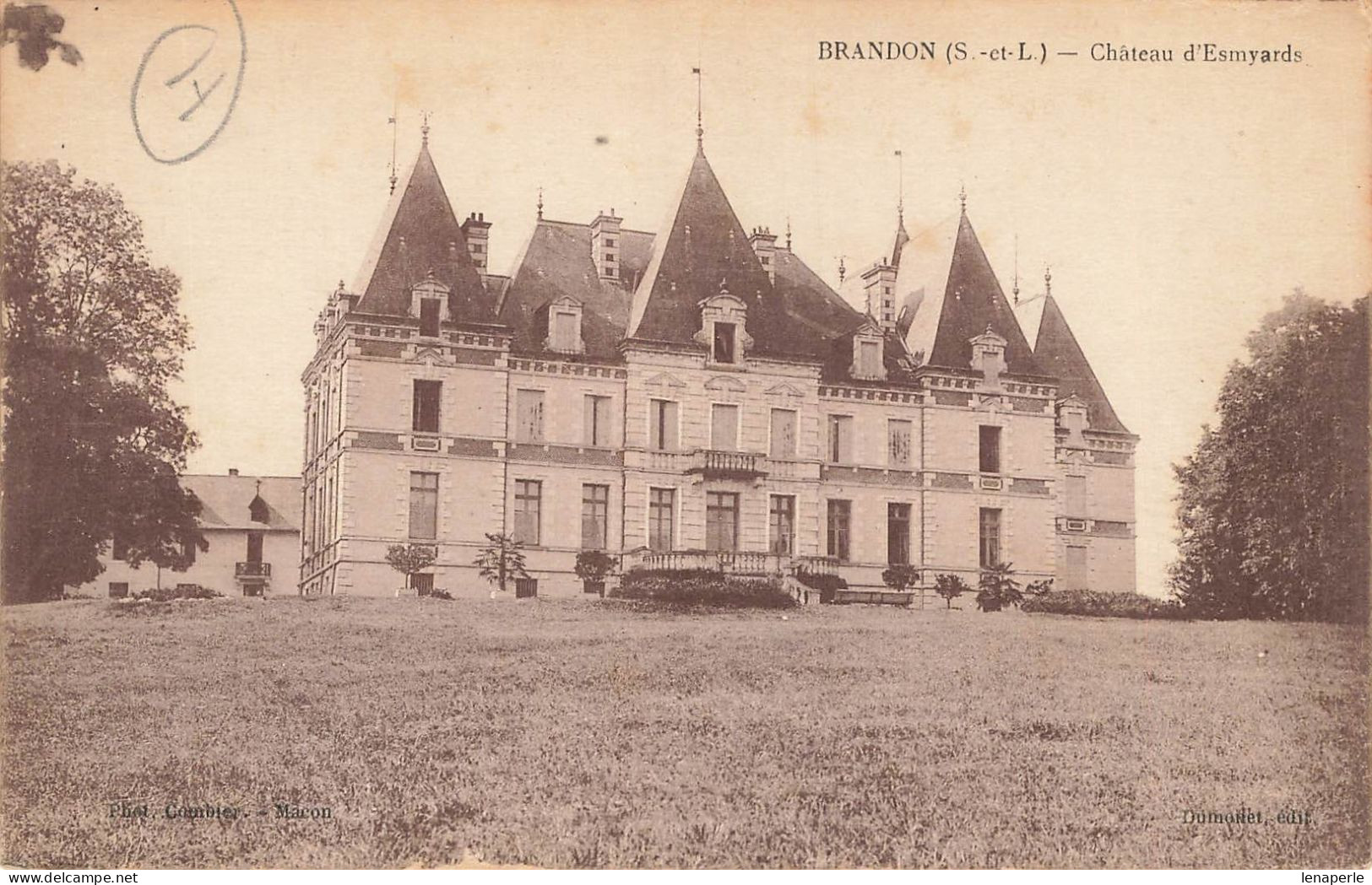 D9206 Brandon Chateau D'esmyards - Andere & Zonder Classificatie