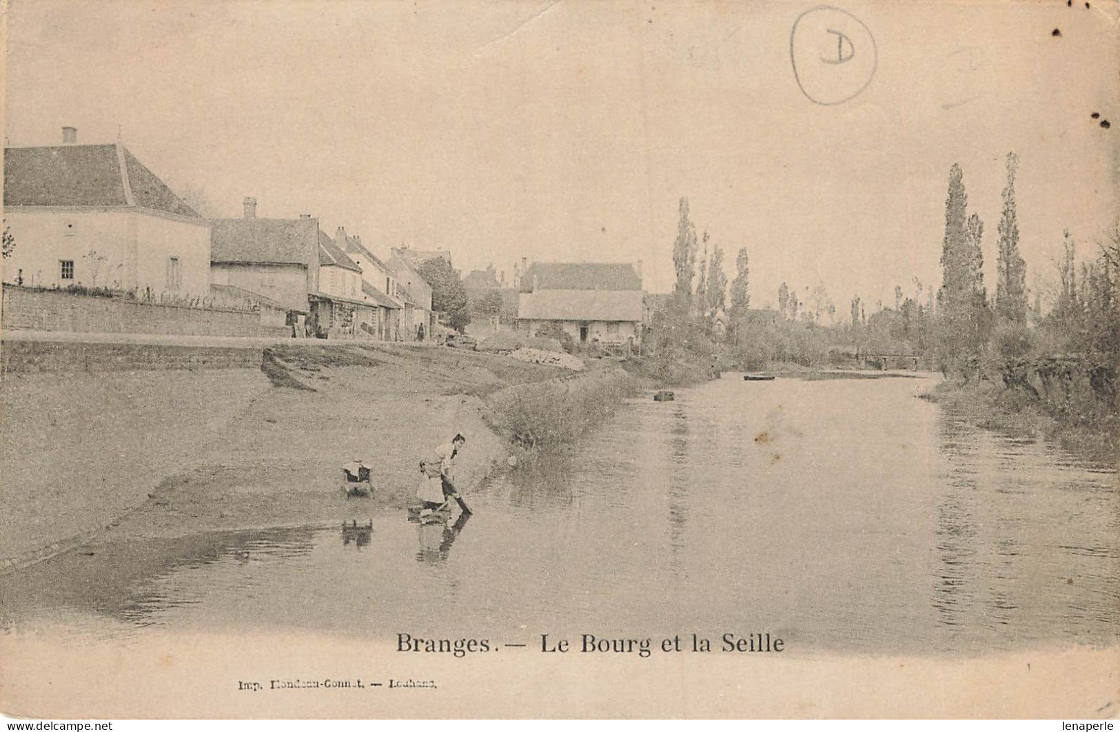 D9207 Branges Le Bourg Et La Seille - Andere & Zonder Classificatie