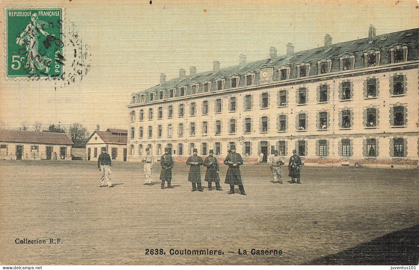 CPA Coulommiers-La Caserne-2638-Timbre     L2907 - Coulommiers