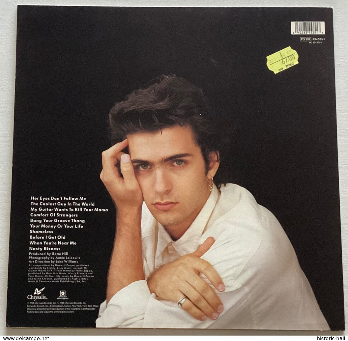 DWEEZIL ZAPPA - My Guitar Wants To Kill Your Mama - LP - 1988 - French Press - Rock