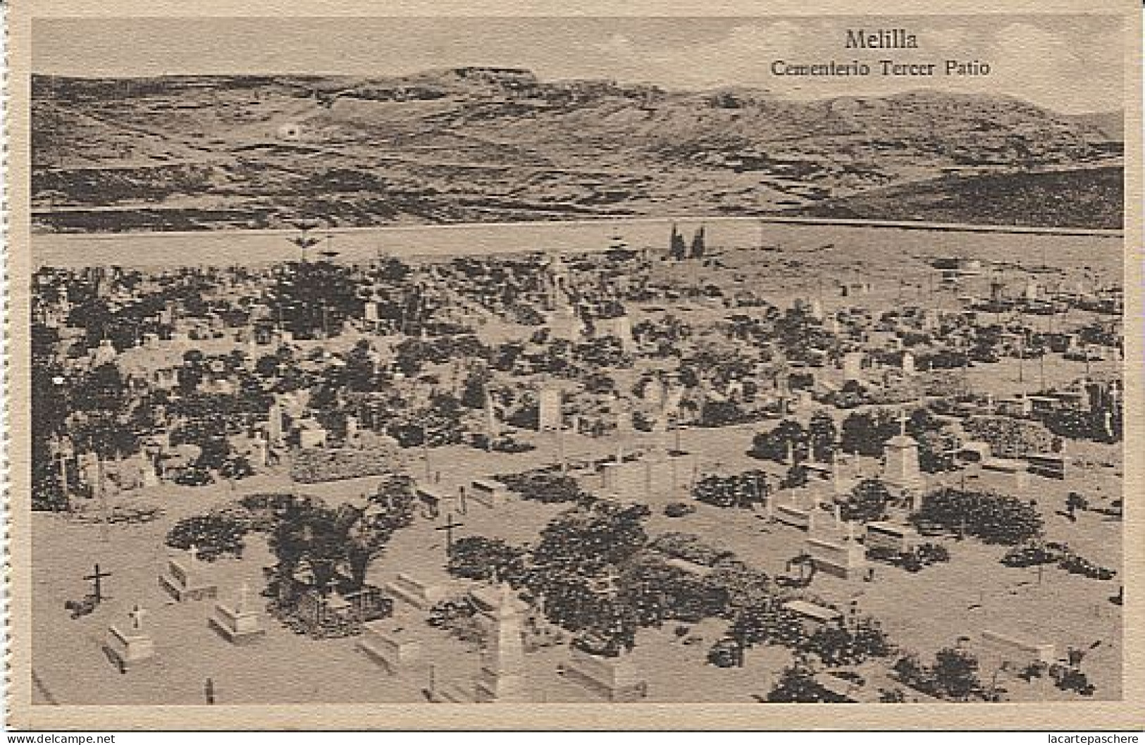 X125454 MELILLA CEMENTERIO TERCER PATIO - Melilla