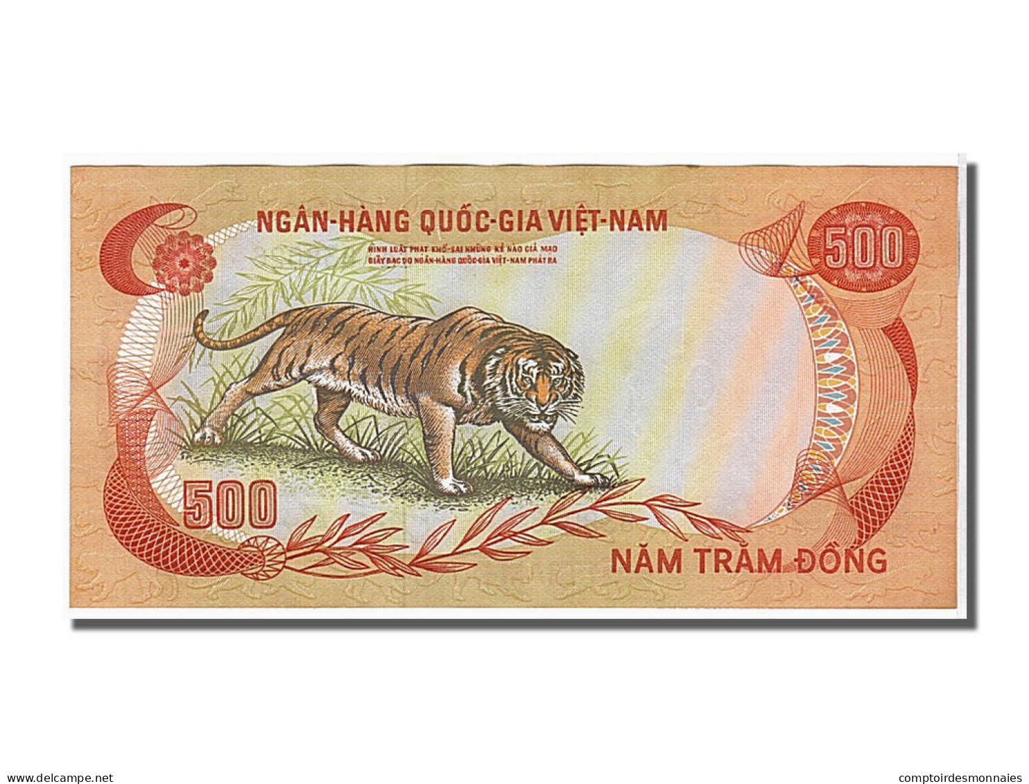 Billet, South Viet Nam, 500 Dông, 1972, KM:33a, NEUF - Viêt-Nam