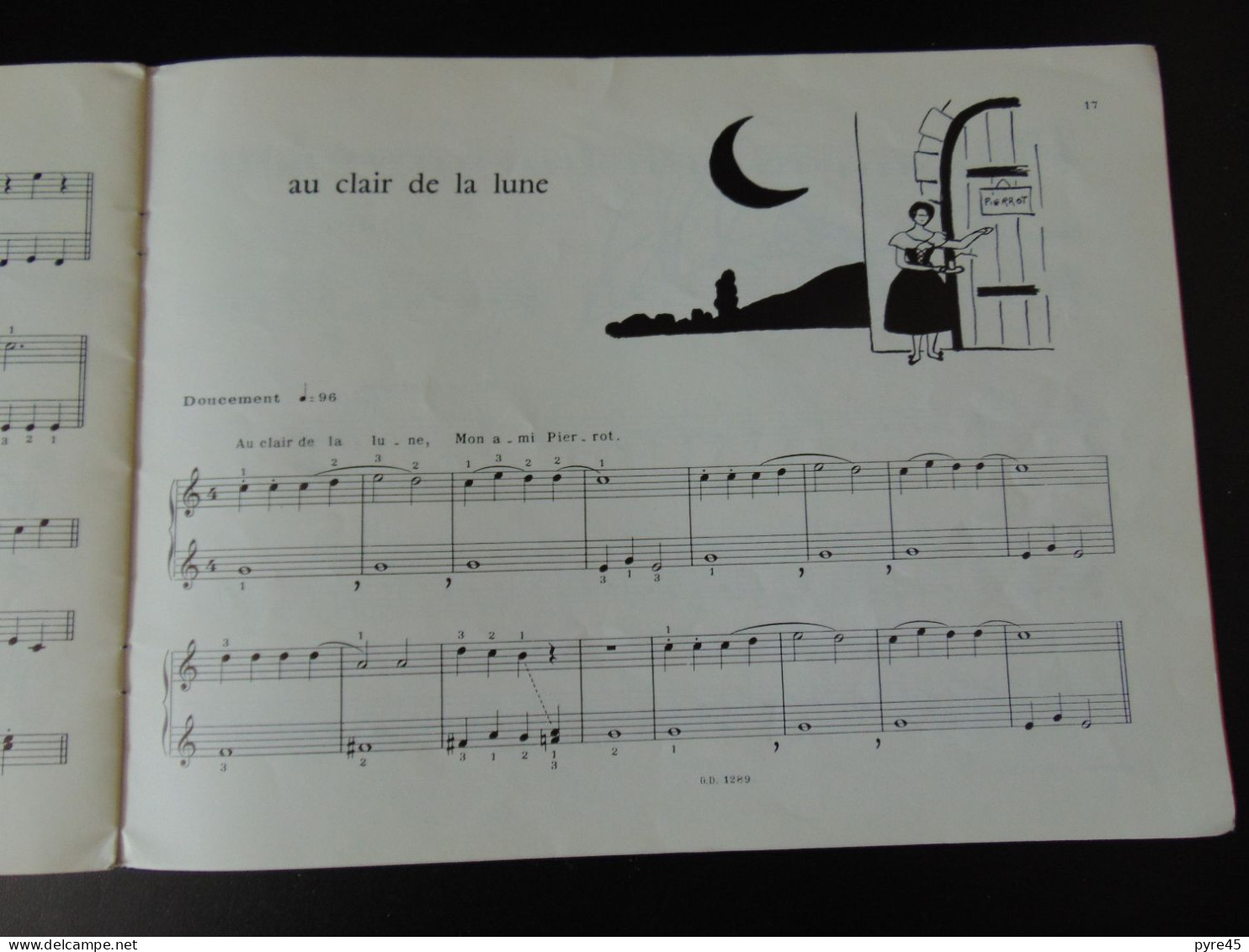 PARTITION L ENFANT AU CLAVIER METHODE DE PIANO ILLUSTREE VOLUME 1 - Instrumento Di Tecla