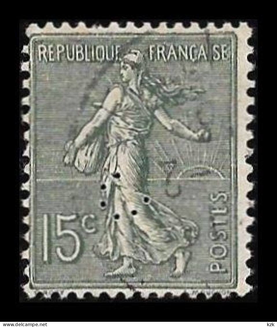 1 04	13	02	N°	130	Perforé	-	C 2	-	CREDIT LYONNAIS - Used Stamps