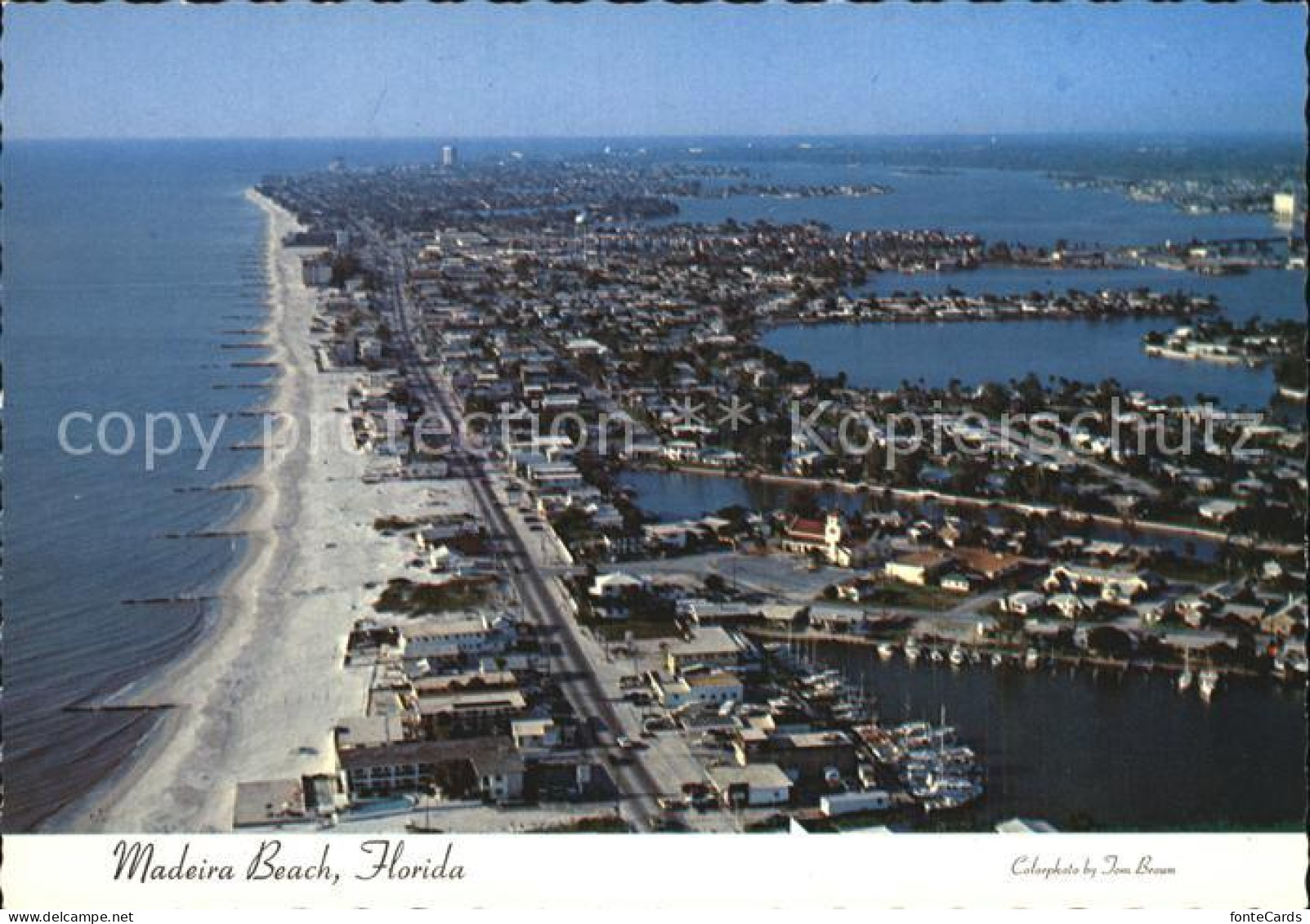 72425221 Madeira_Beach Intercoastal Waterway Gulf Of Mexico Aerial View - Altri & Non Classificati