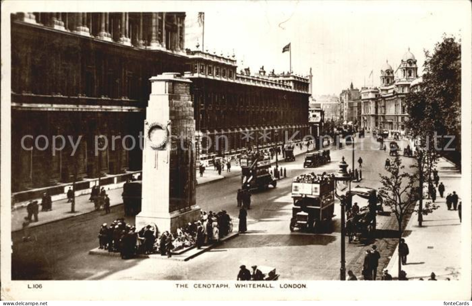 72424273 London The Cenotaph War Memorial Whitehall - Andere & Zonder Classificatie