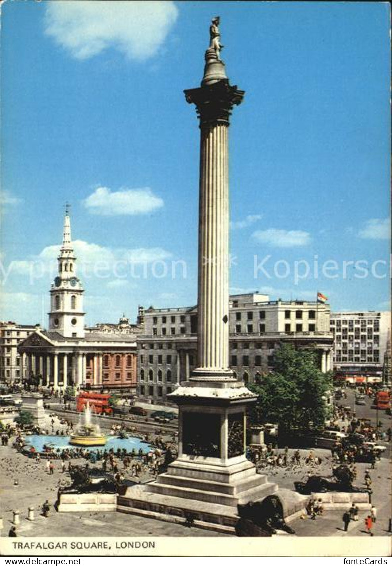 72423679 London Trafalgar Square - Andere & Zonder Classificatie