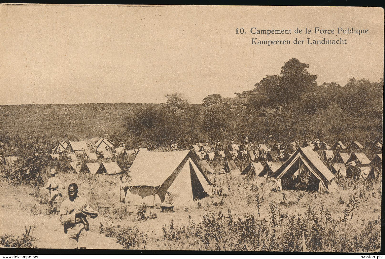 BELGIAN CONGO  PPS SBEP 67 VIEW 10 UNUSED - Stamped Stationery