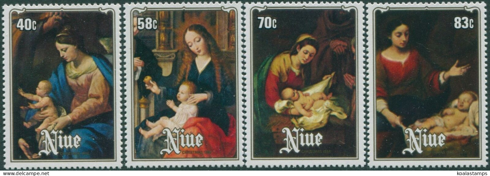 Niue 1984 SG575-578 Christmas Set MNH - Niue