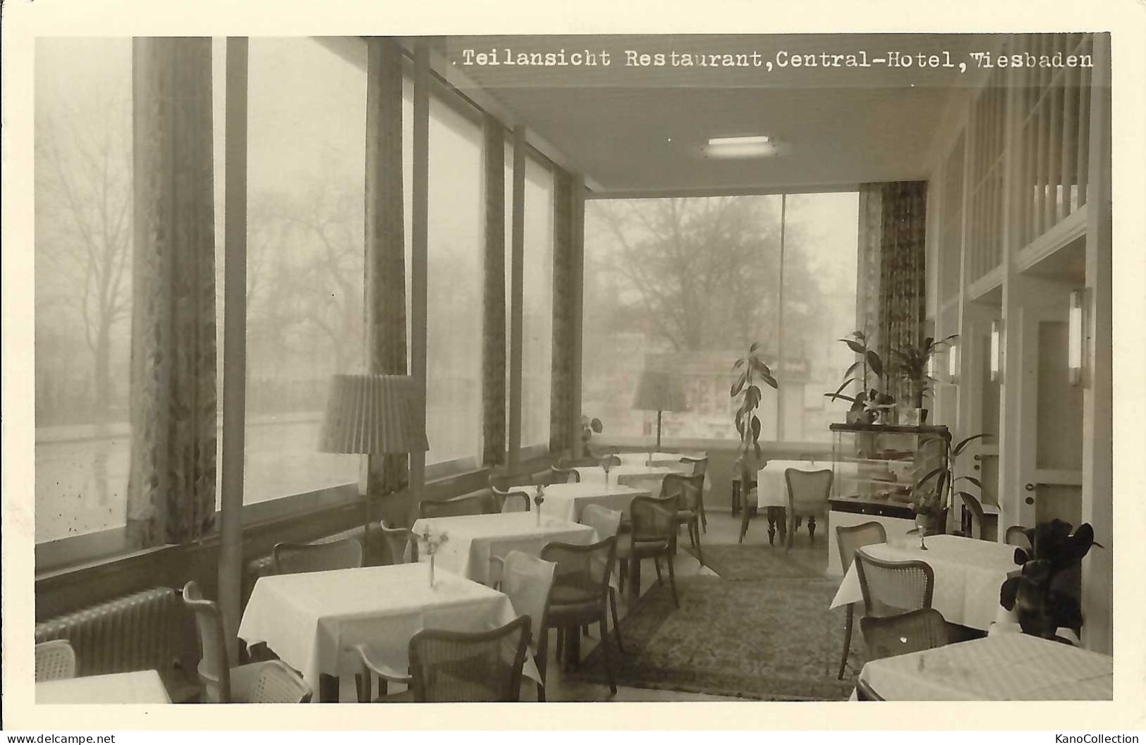 Wiesbaden, Central-Hotel, Restaurant, Nicht Gelaufen - Wiesbaden