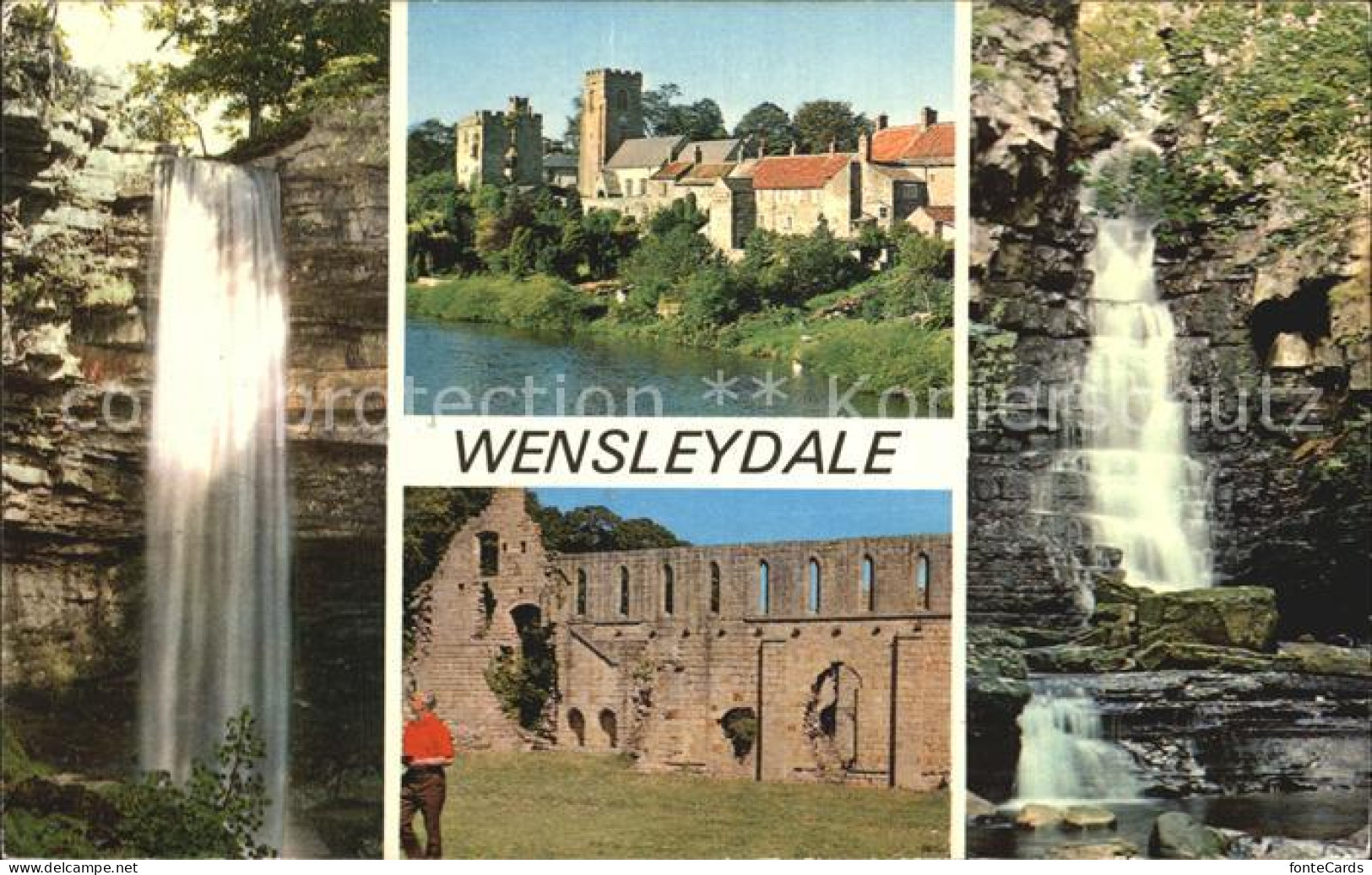 72421326 Wensleydale Hardraw Fall And Scaur West Tanfield Millgill Force Jervaul - Andere & Zonder Classificatie