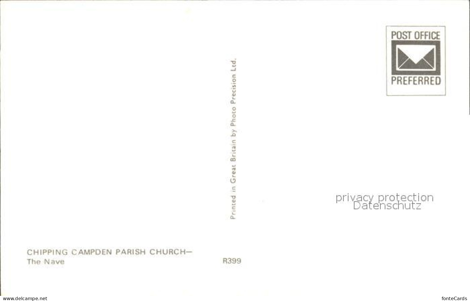 72421314 Chipping Campden Parish Church The Nave  - Sonstige & Ohne Zuordnung