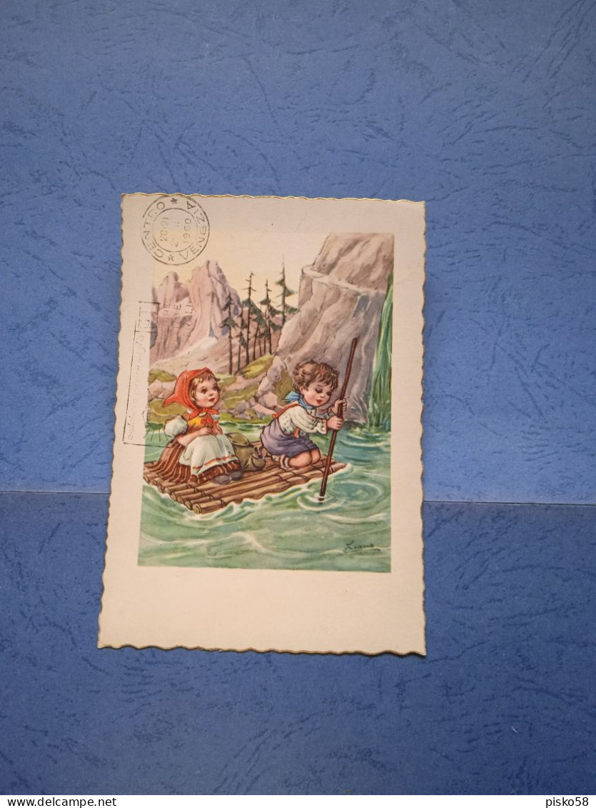 In Zattera-fg-1960 - Kinder-Zeichnungen