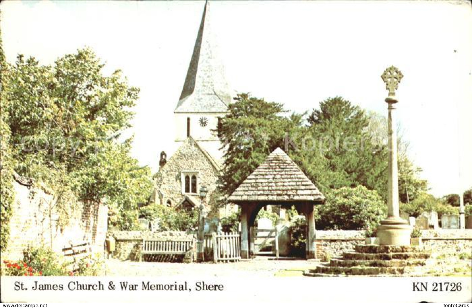 72420238 Shere James Church War Memorial Shere - Autres & Non Classés