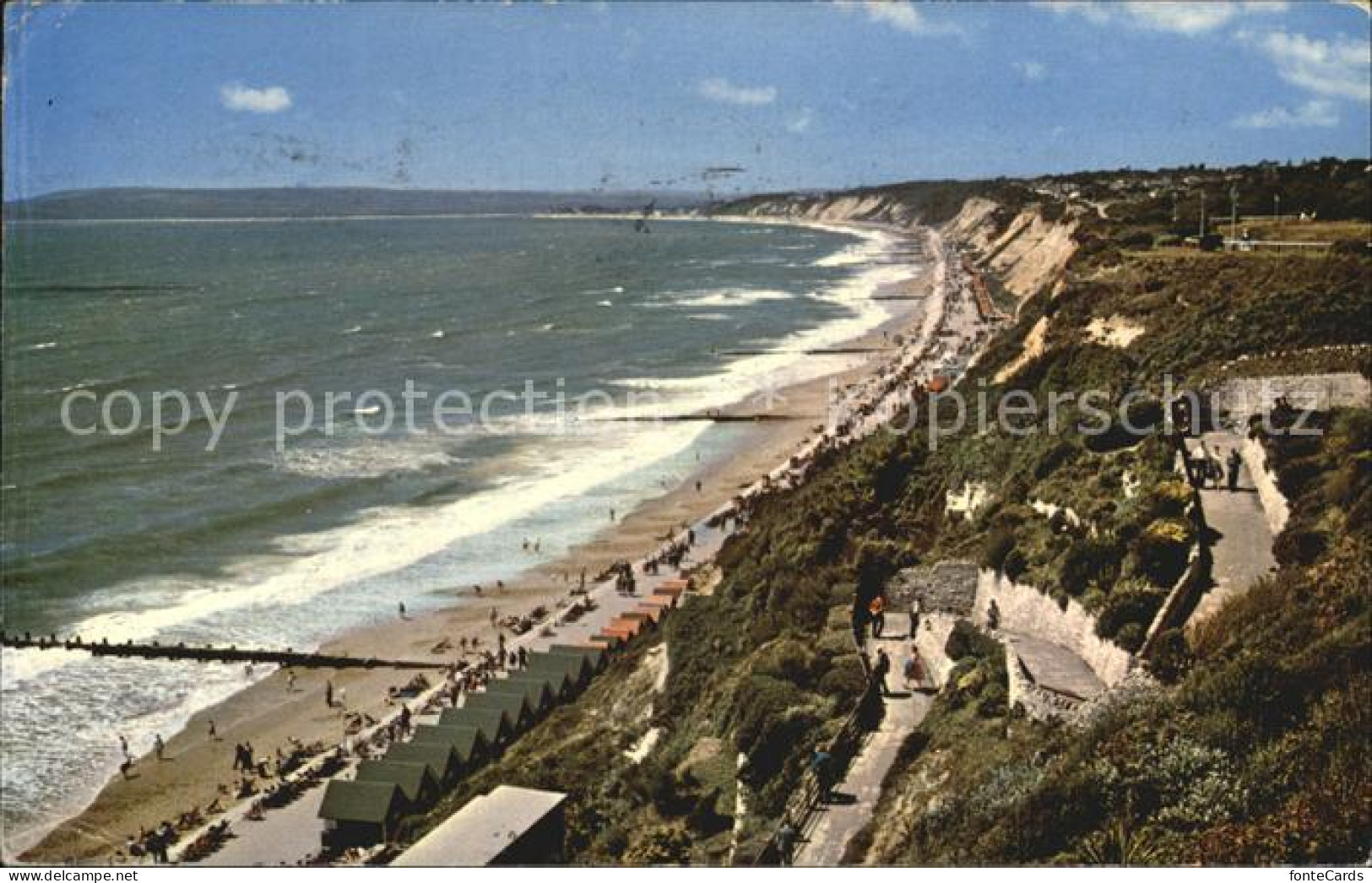 72420190 Bournemouth UK Strand Panorama  - Other & Unclassified