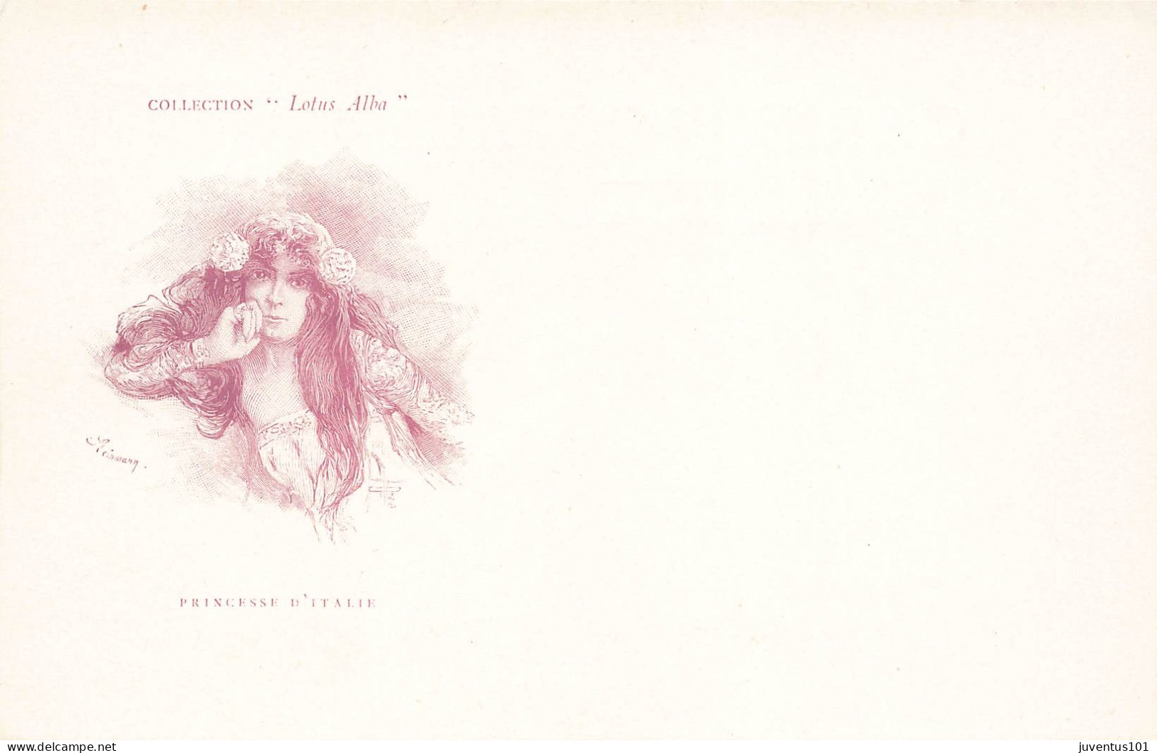 CPA Illustration-Collection Lotus Alba-Princesse D'Italie     L2908 - Sonstige & Ohne Zuordnung