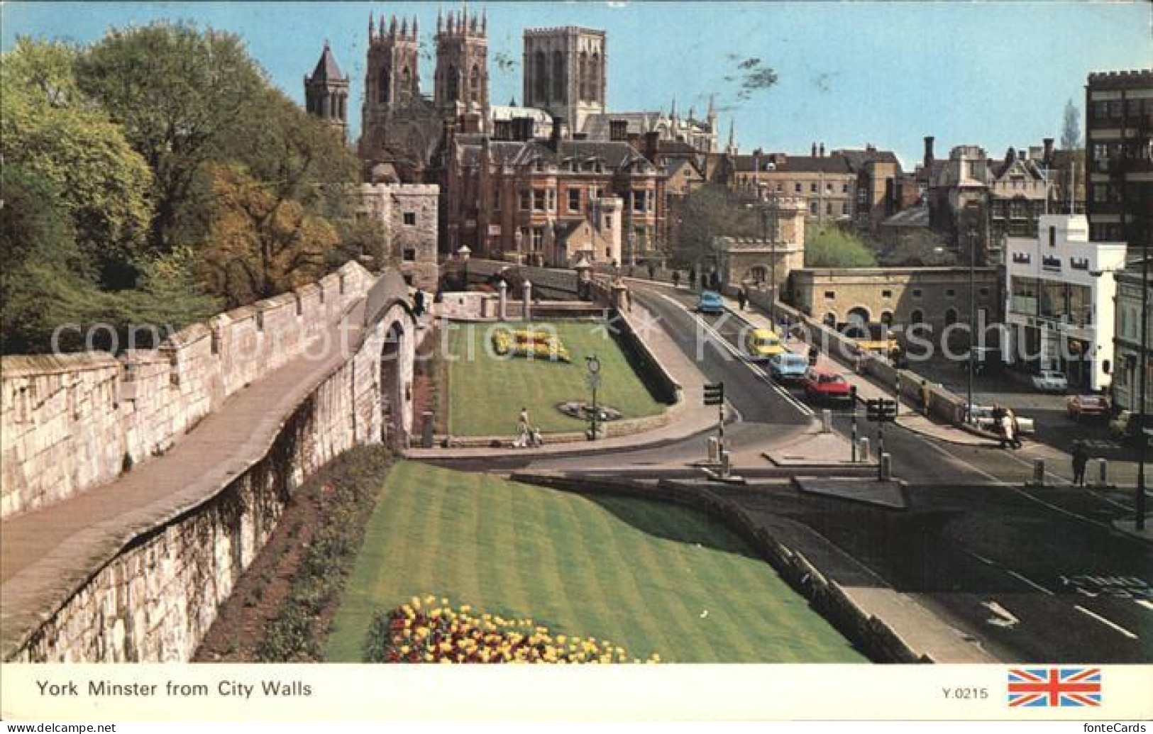 72419779 York UK Minster From City Walls York - Andere & Zonder Classificatie