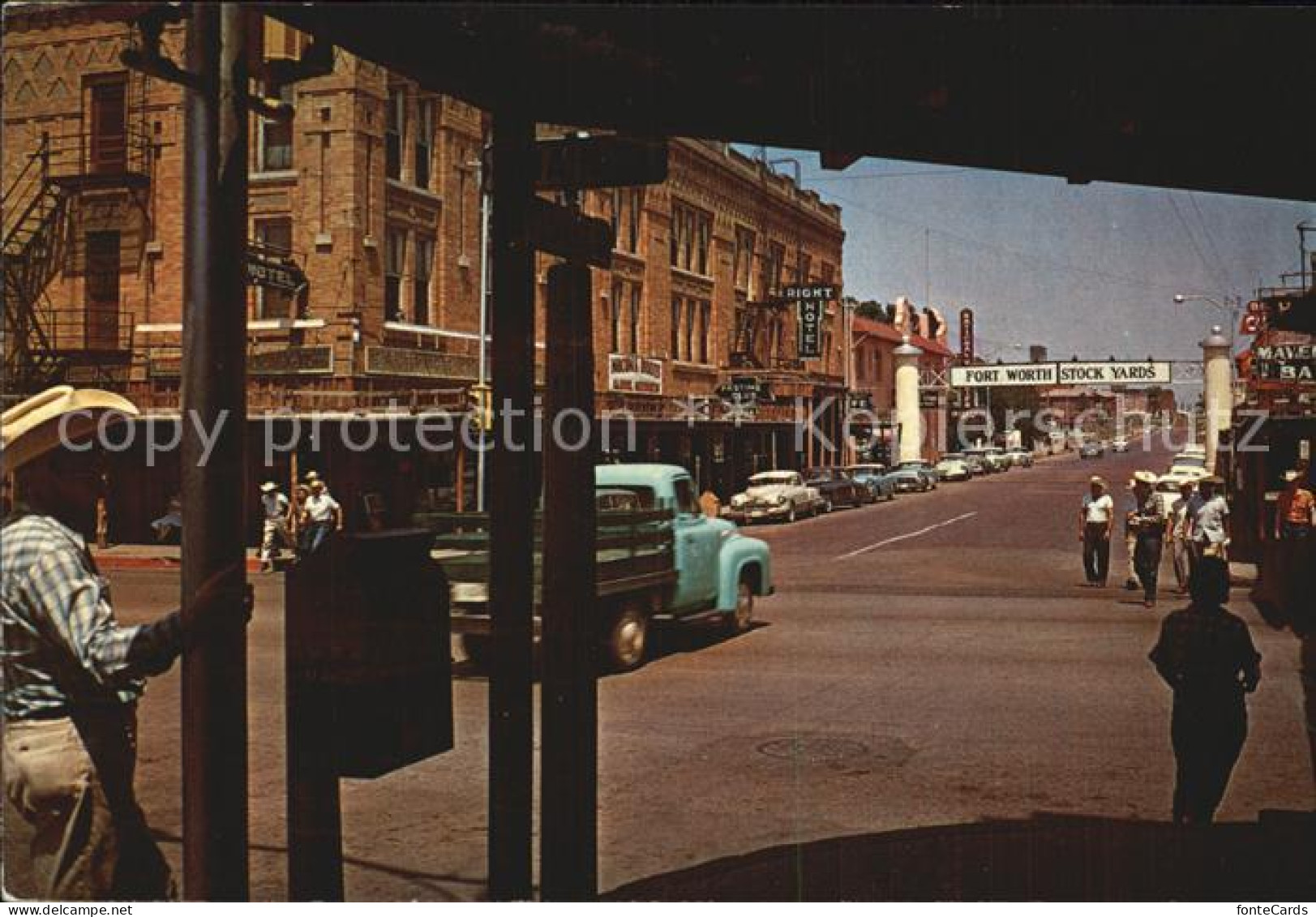 72419772 Fort_Worth Historic Downtown Cowtown Exchange Avenue - Andere & Zonder Classificatie