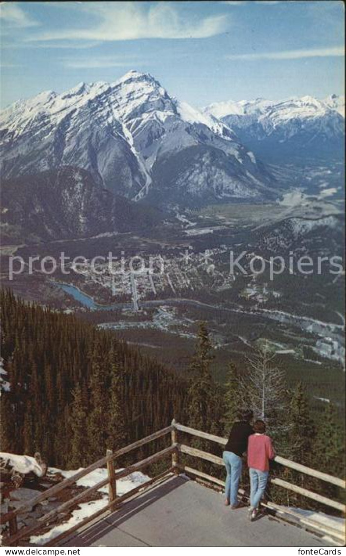 72418945 Canadian Rockies Cascade Mountain Village Of Banff Sulphur Mountain Ban - Non Classificati