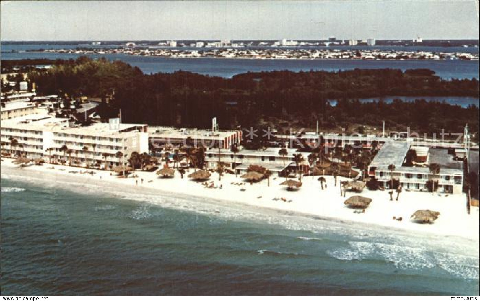 72415857 Sarasota Sheraton Sandcastle Hotel Fliegeraufnahme - Andere & Zonder Classificatie