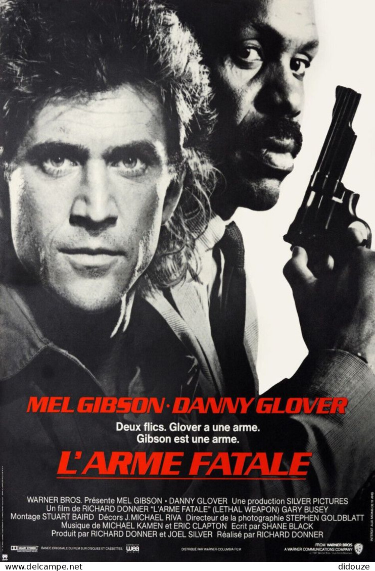 Cinema - L'arme Fatale - Mel Gibson - Danny Glover - Affiche De Film - CPM - Carte Neuve - Voir Scans Recto-Verso - Manifesti Su Carta